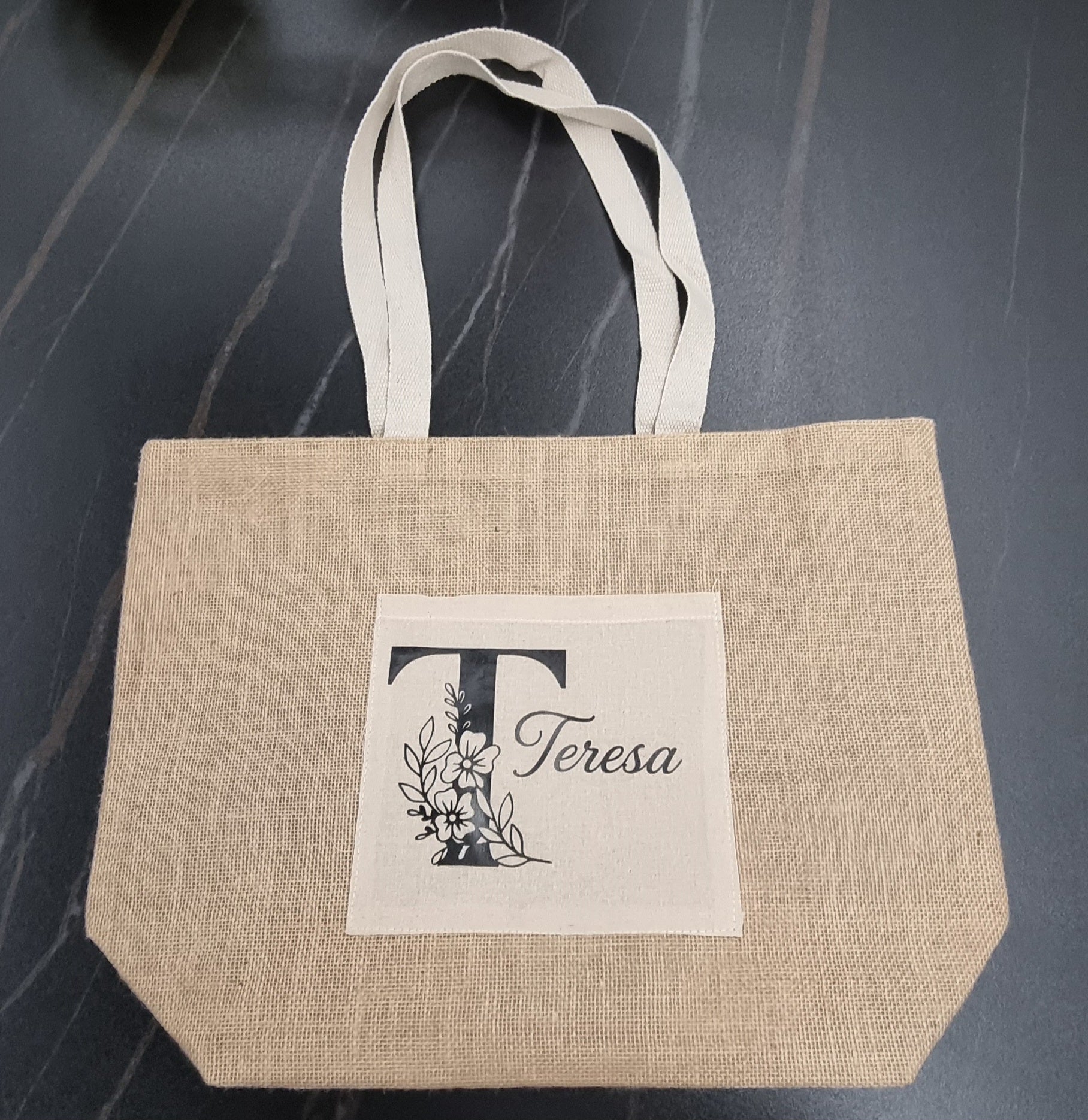 Borsa in Juta tasca piccola