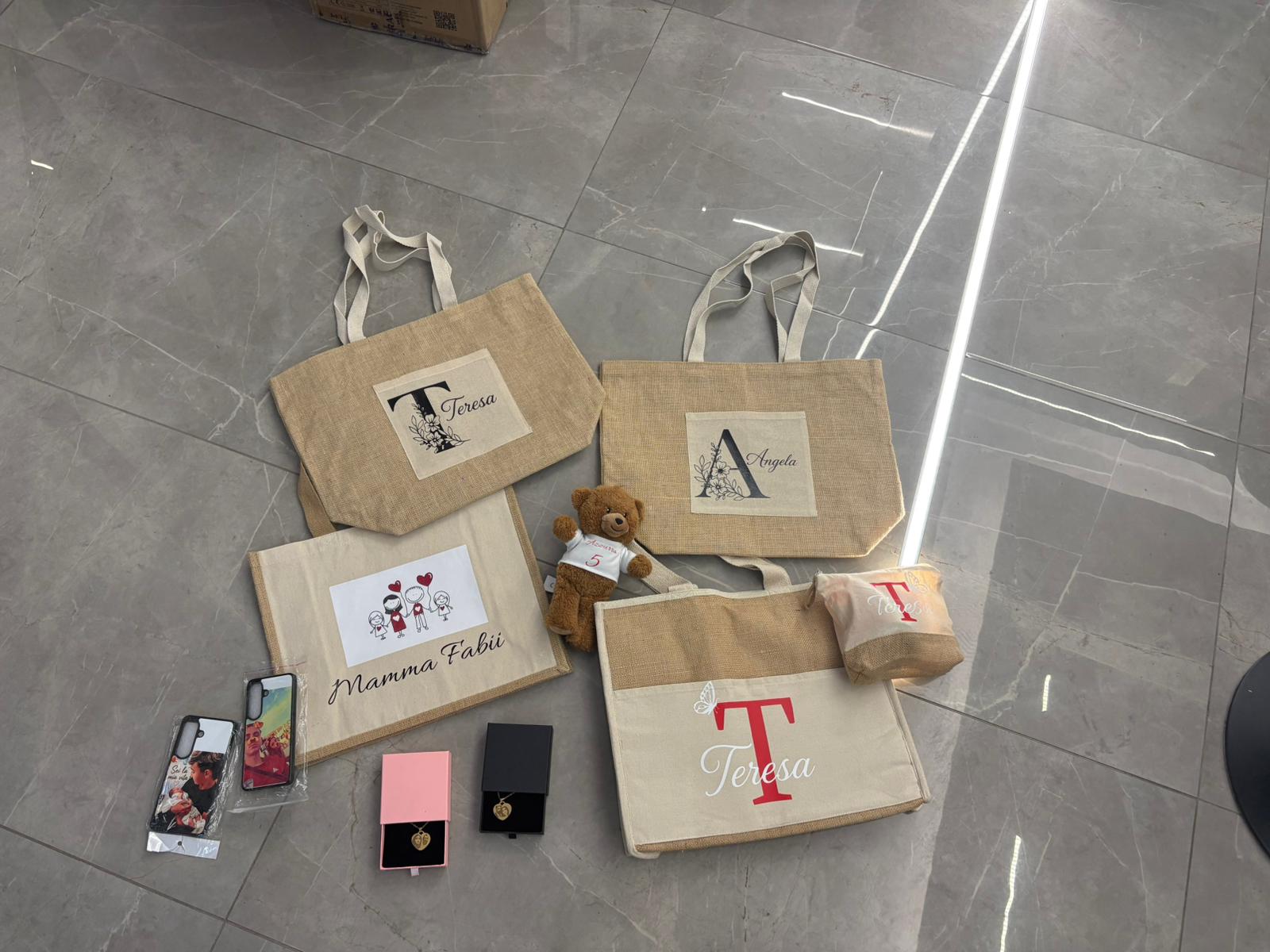 Borsa in Juta tasca piccola