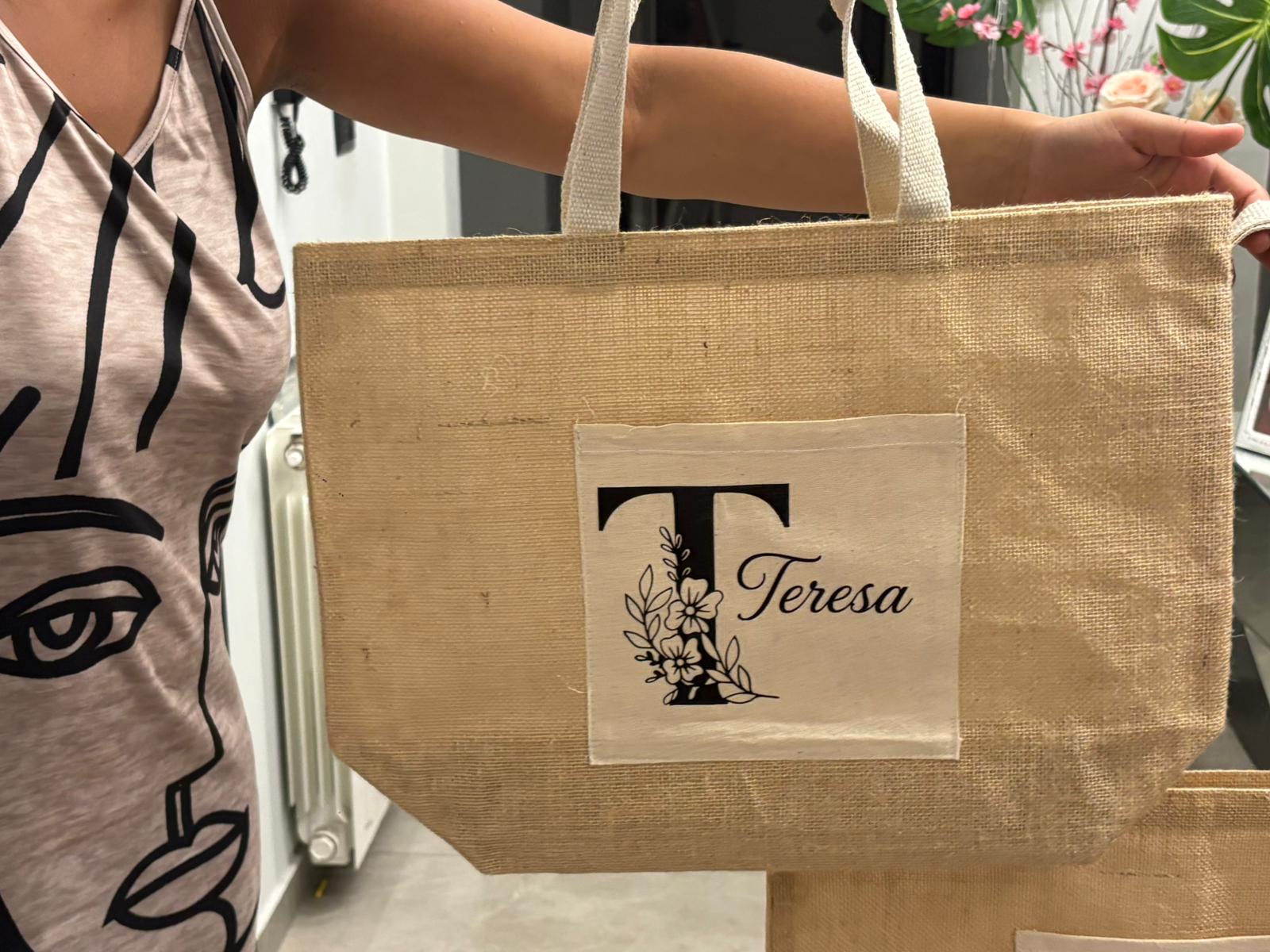 Borsa in Juta tasca piccola
