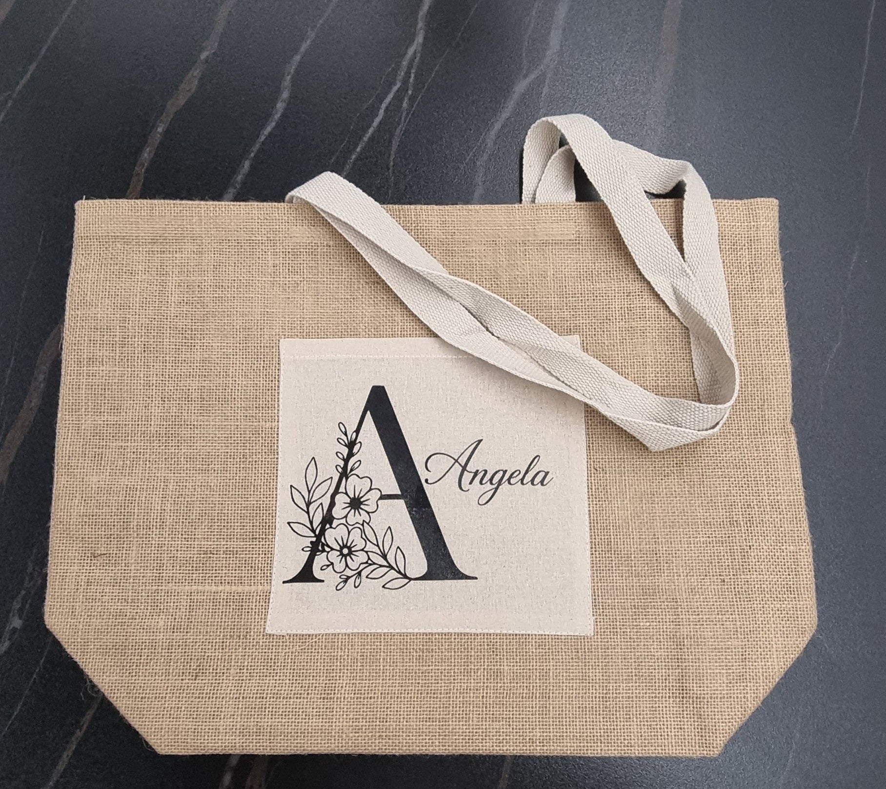 Borsa in Juta tasca piccola