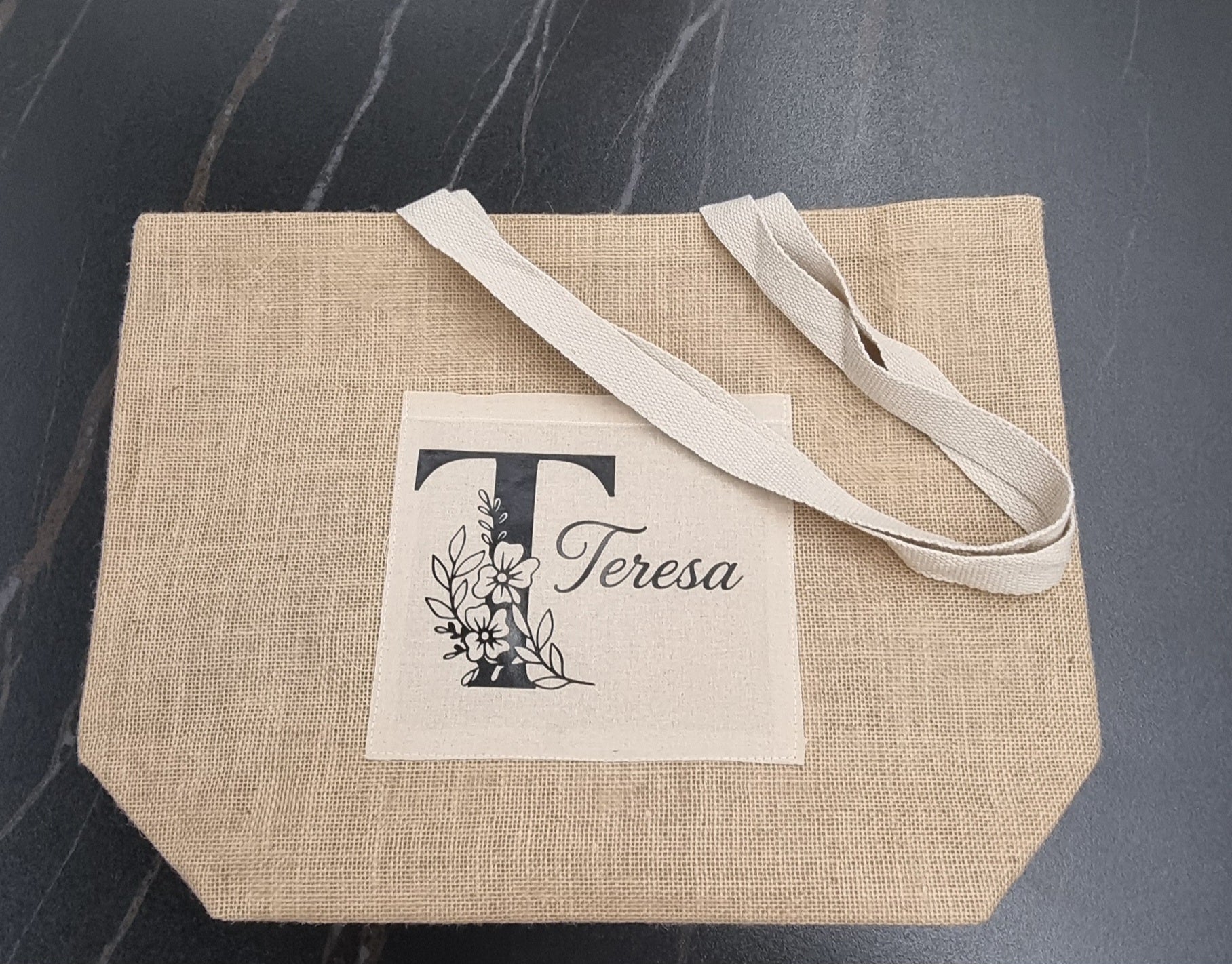 Borsa in Juta tasca piccola
